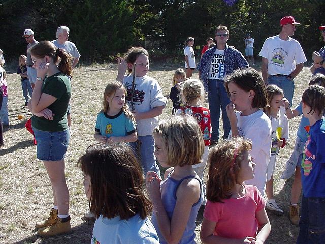 Meredith Dean, Catie Johnson & Stephanie in line.JPG